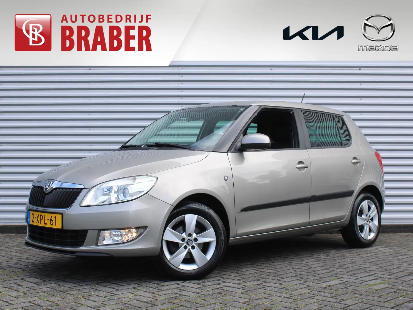 Skoda Fabia 1.2 TSI Drive | 15" LM | Airco | Cruise | Navi | Z Beige - 1