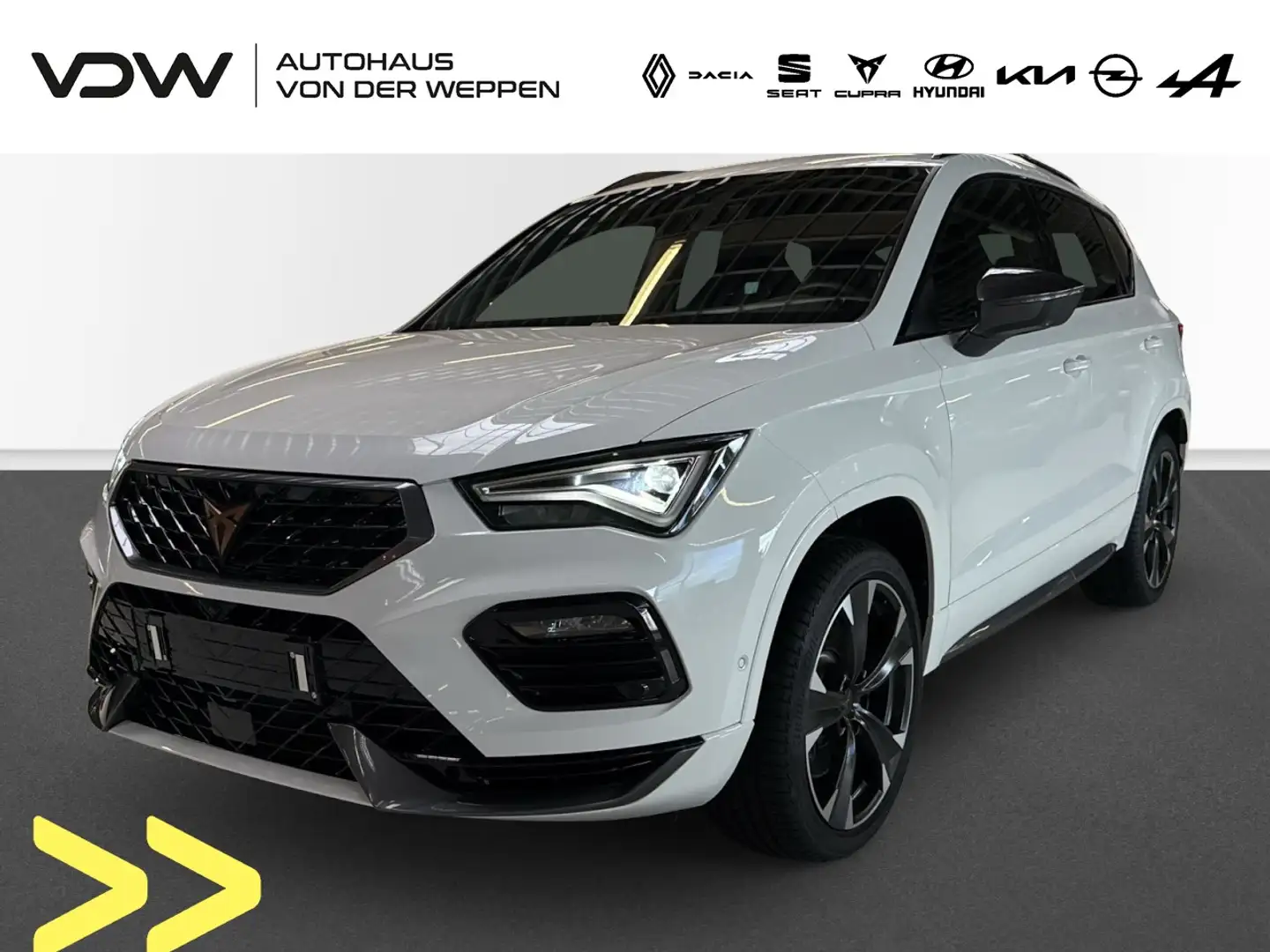 CUPRA Ateca VZ 4Drive Klima Navi Rückfahrkamera Sitzheizung Weiß - 1