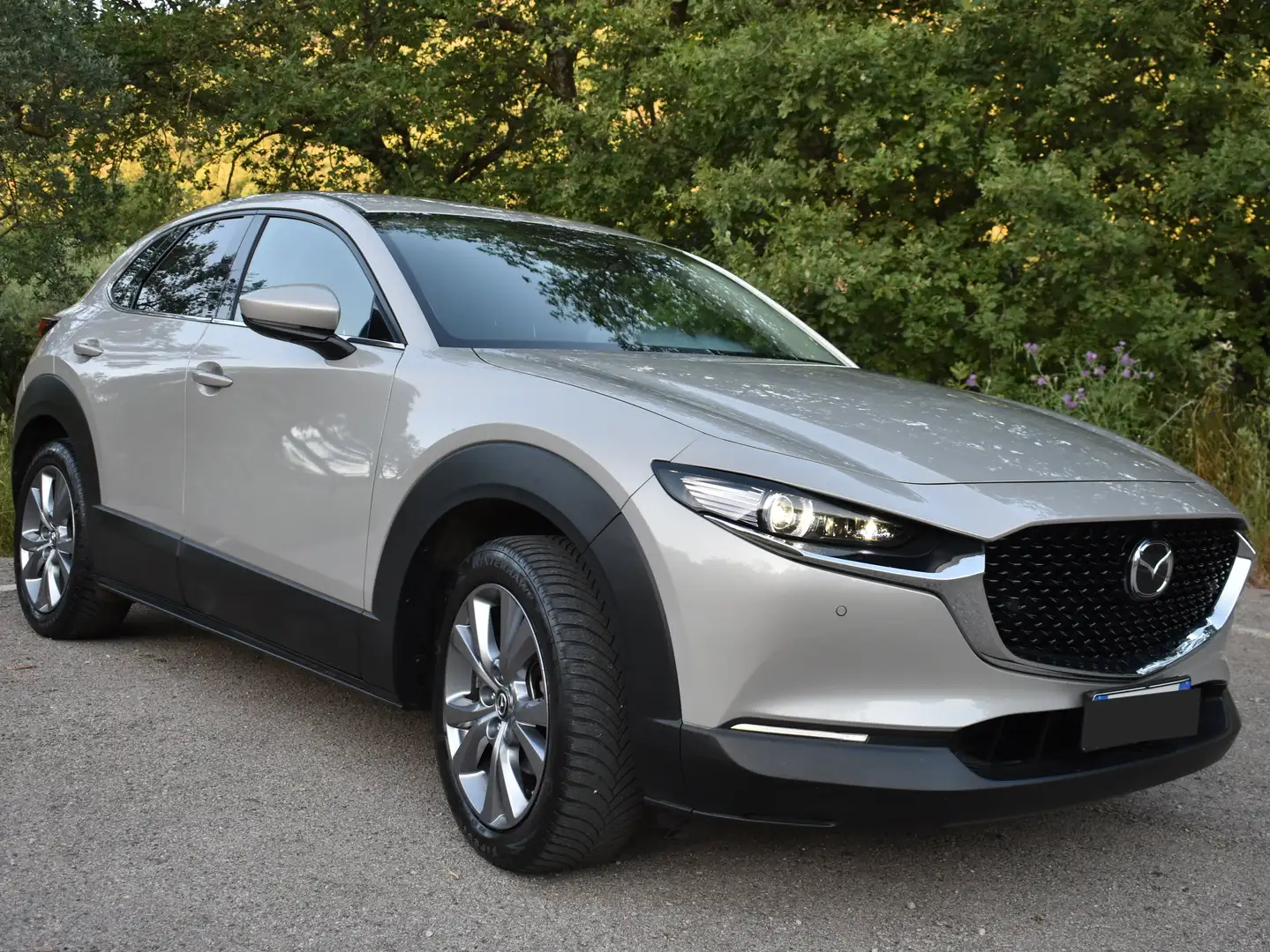 Mazda CX-30 CX-30 2.0 m-hybrid Exclusive Line Driver Assist Grigio - 2