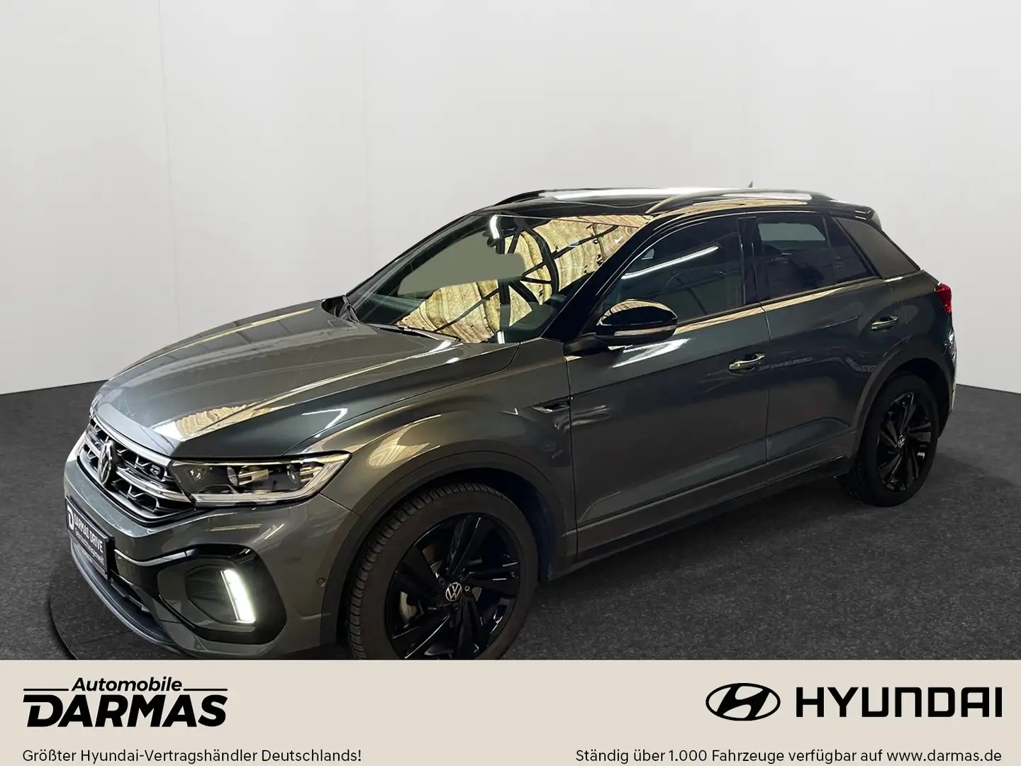 Volkswagen T-Roc T-Roc R-Line 2.0 TSI 4 Motion DSG PanoD LED TOP Grau - 1