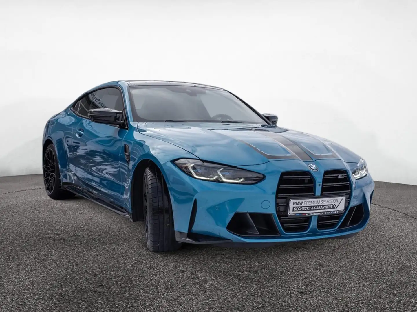 BMW M4 Coupe Competition H/K NAVI LED LASER 360° Blau - 2