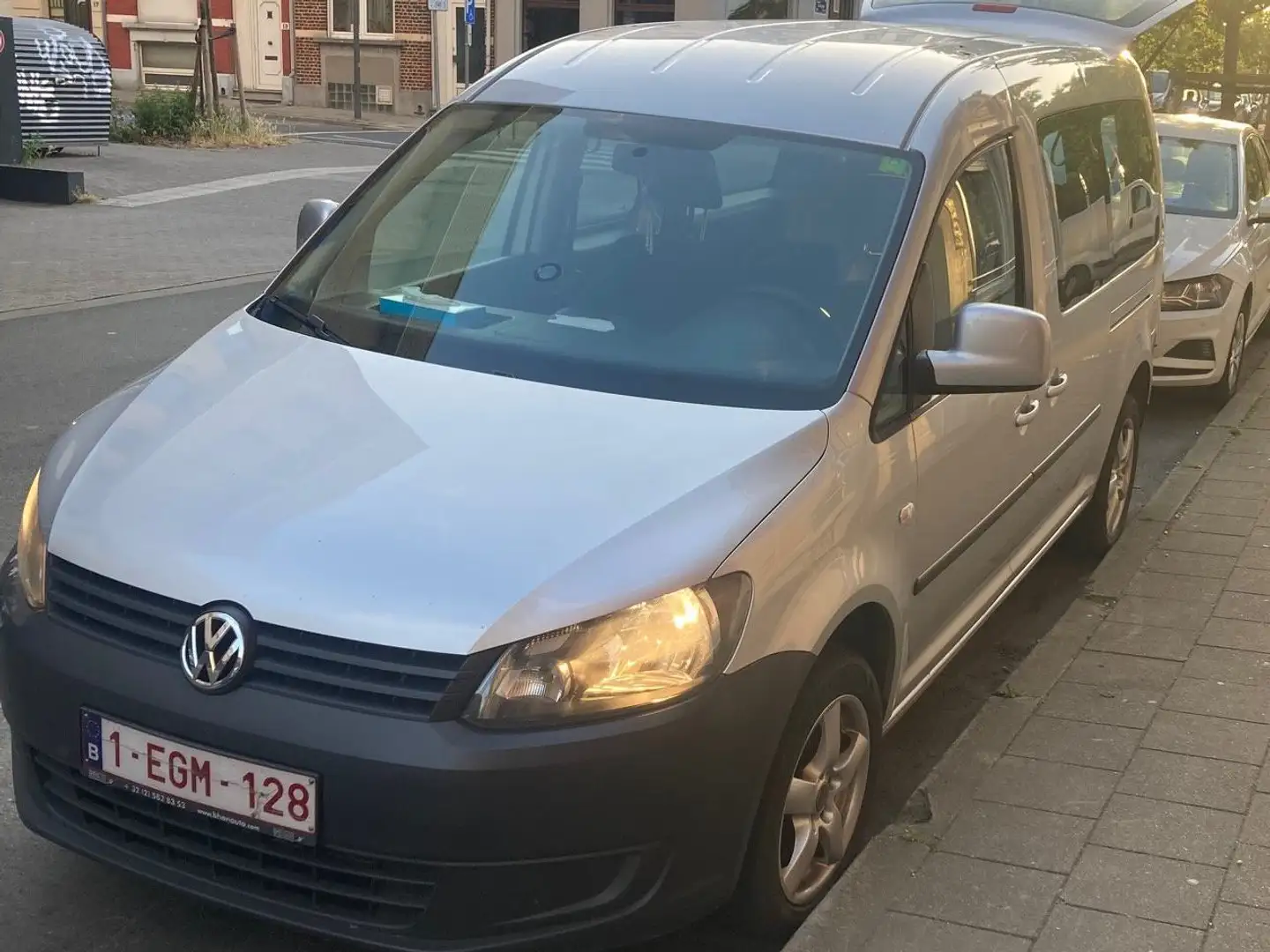 Volkswagen Caddy Caddy Life 1.6 CR TDi Cup Zilver - 1