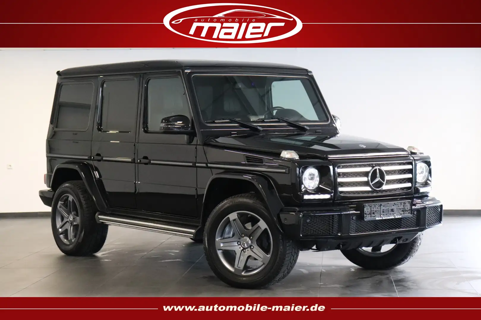 Mercedes-Benz G 350 d AMG-Navi-AHK-Kamera-Xenon-PDC-Klimaa.- Negro - 1