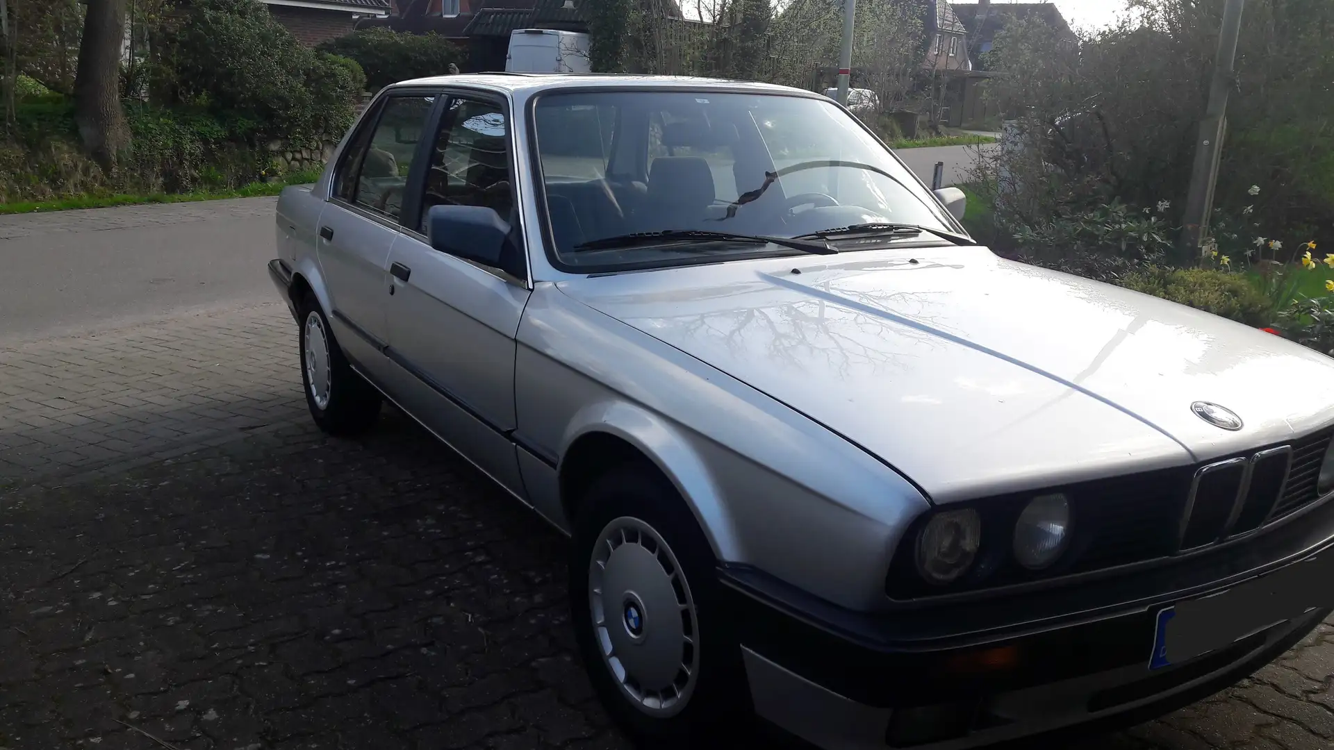 BMW 320 320i E30 Oldie Silber - 1