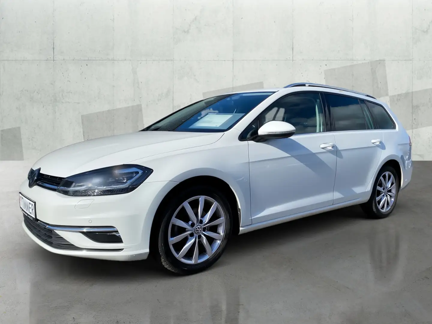 Volkswagen Golf Variant VII Variant 1.5 TSI DSG HIGHLINE *APP*LED *ACC *N Blanco - 2