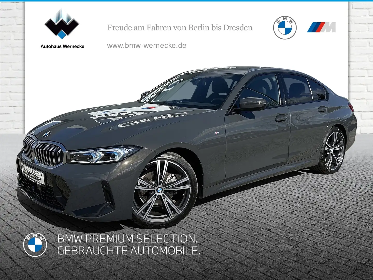 BMW 320 i Limousine M Sportpaket HK HiFi DAB LED GSD Grau - 1