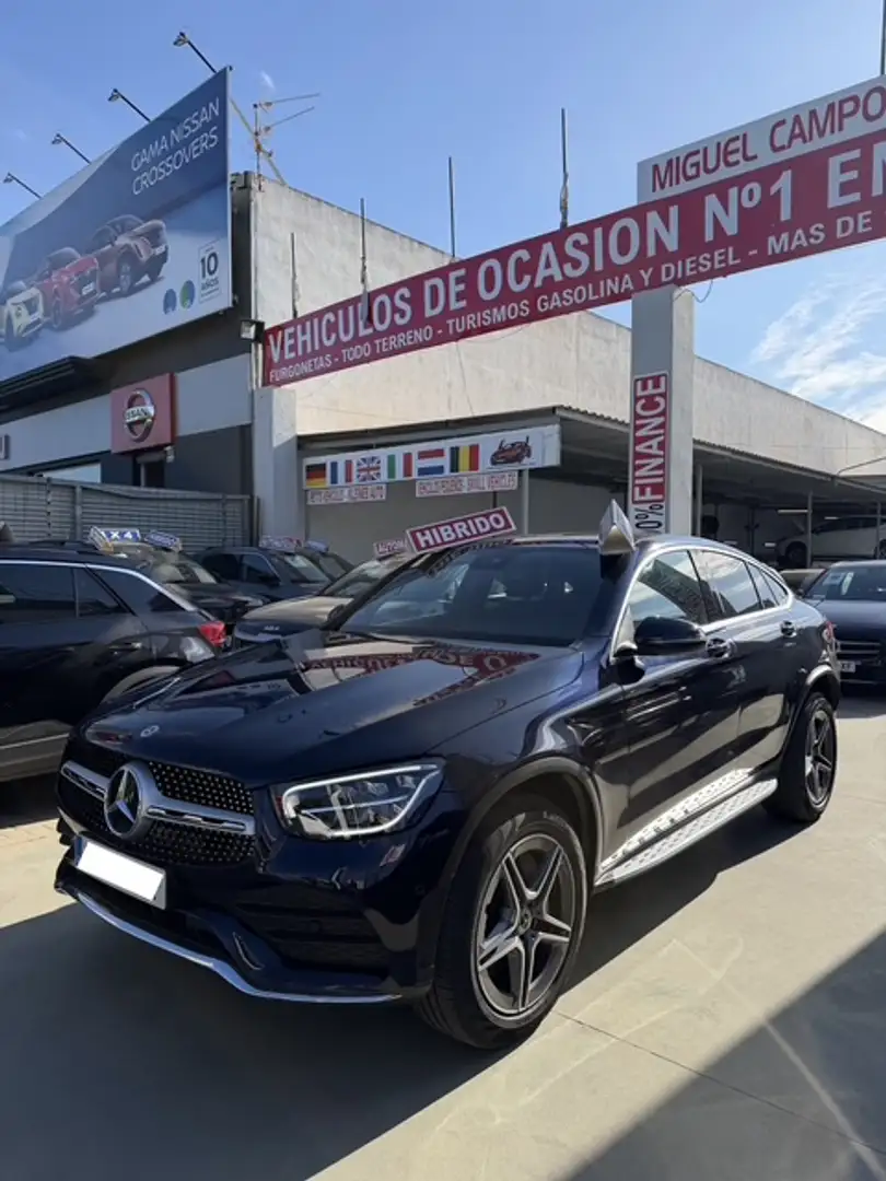 Mercedes-Benz GLC 300 300de 4Matic 9G-Tronic Azul - 1