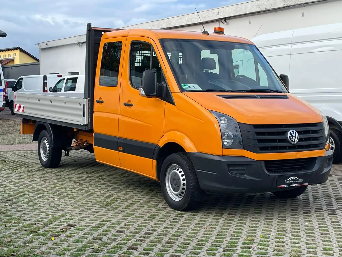 Volkswagen Crafter 2.0 TDI//Pritsche DOKA LANG//1.H/AHK/TOP Orange - 1