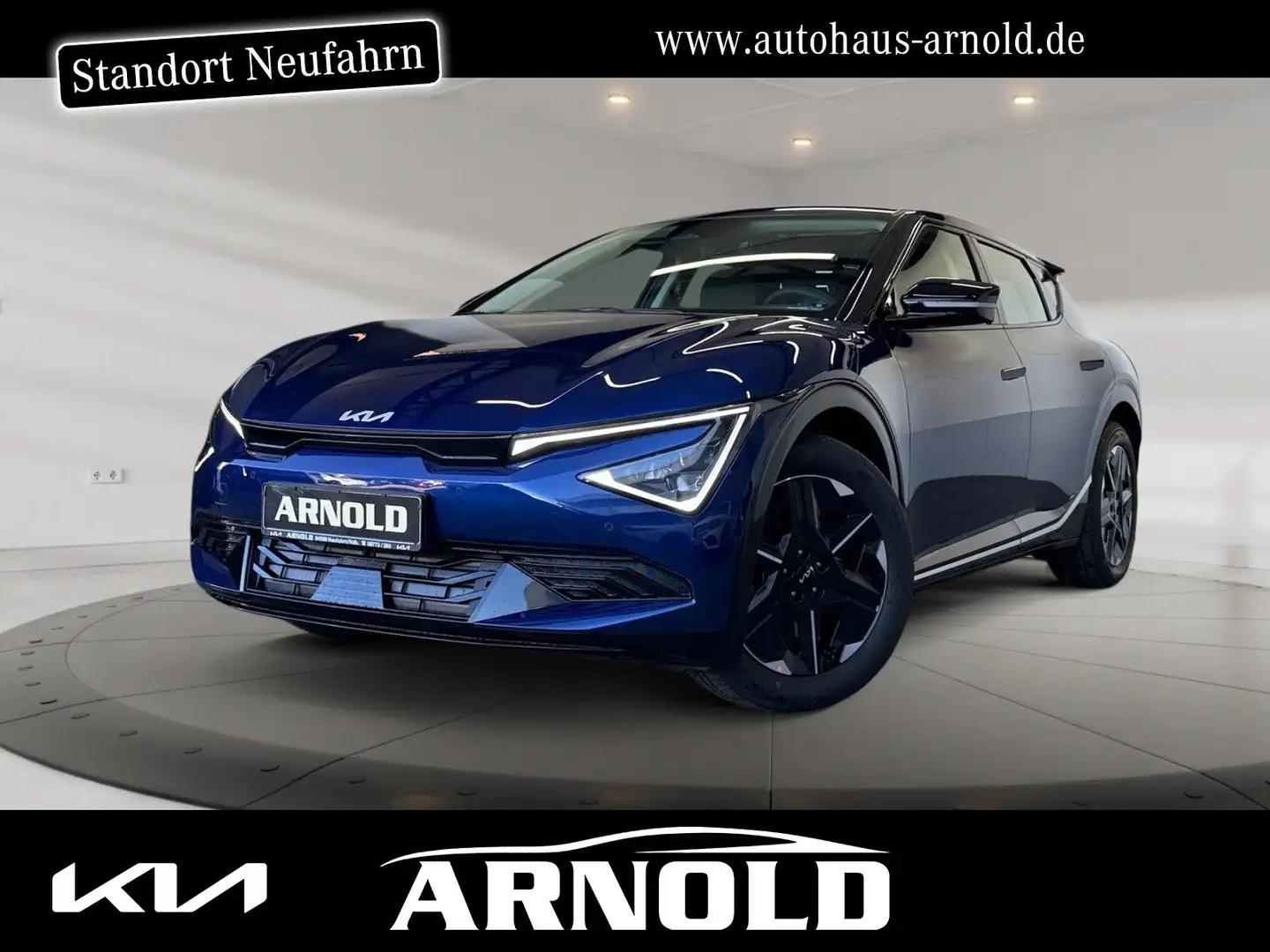 Kia EV6 EV6 84 kWh AWD EARTH WP el-Klappe LED SmartKey ! Blau - 1