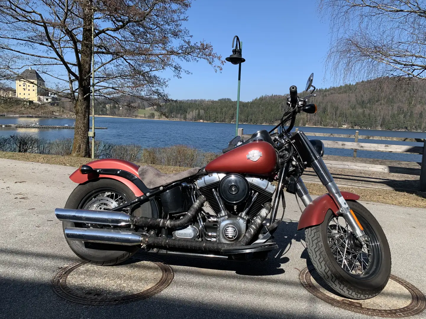 Harley-Davidson Softail Slim Piros - 1