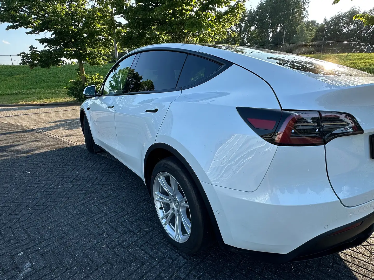 Tesla Model Y Long Range AWD Full Self Drive Garanty service✅ Fehér - 1