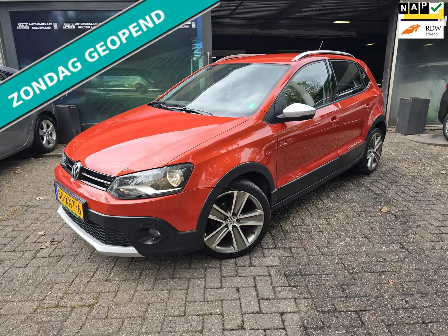 Volkswagen Polo Cross 1.2 TSI | 2E EIGENAAR | 12MND GARANTIE | NW APK | Naranja - 1