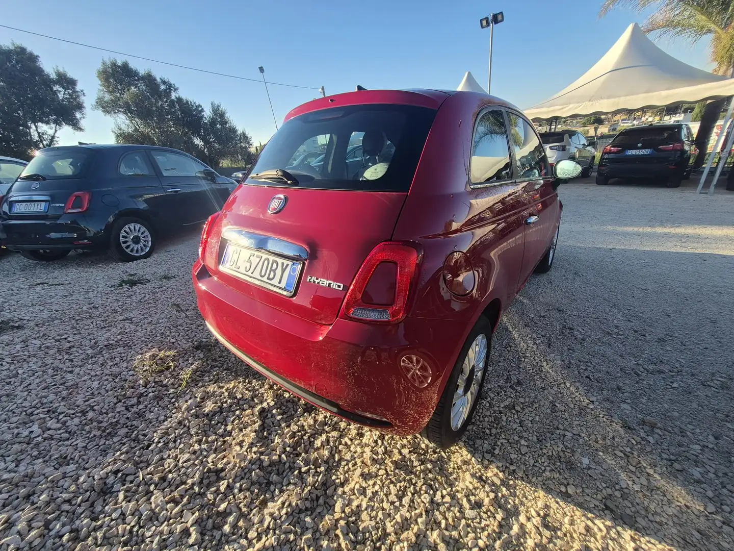 Fiat 500 500 III 2015 1.0 hybrid Dolcevita 70cv Rood - 2