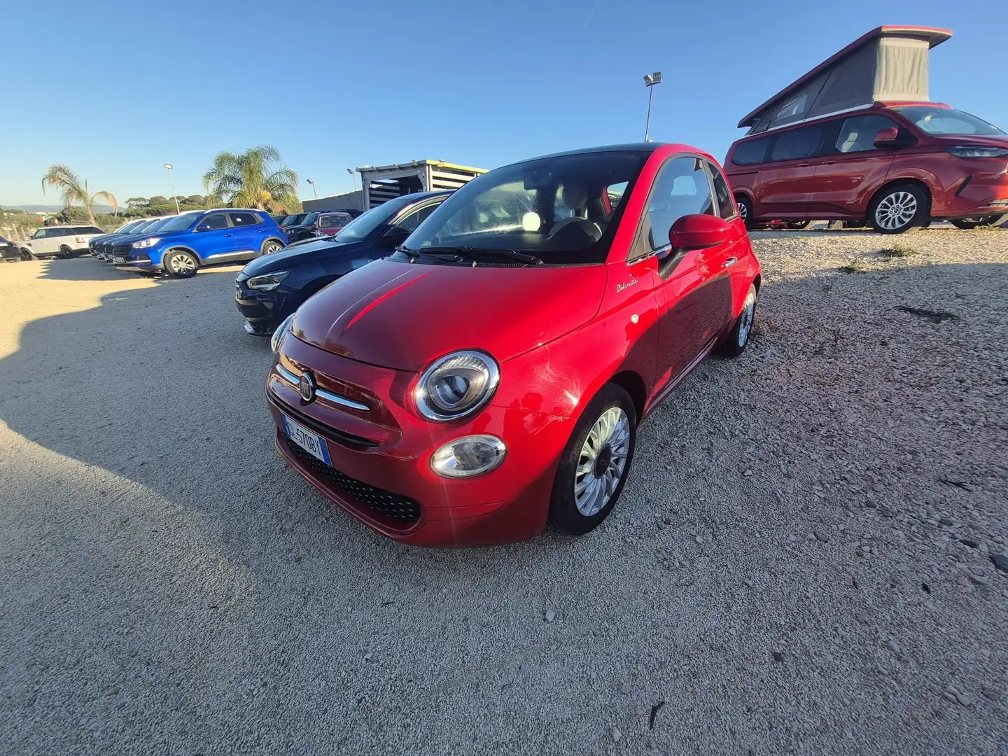 Fiat 500 500 III 2015 1.0 hybrid Dolcevita 70cv Rood - 1