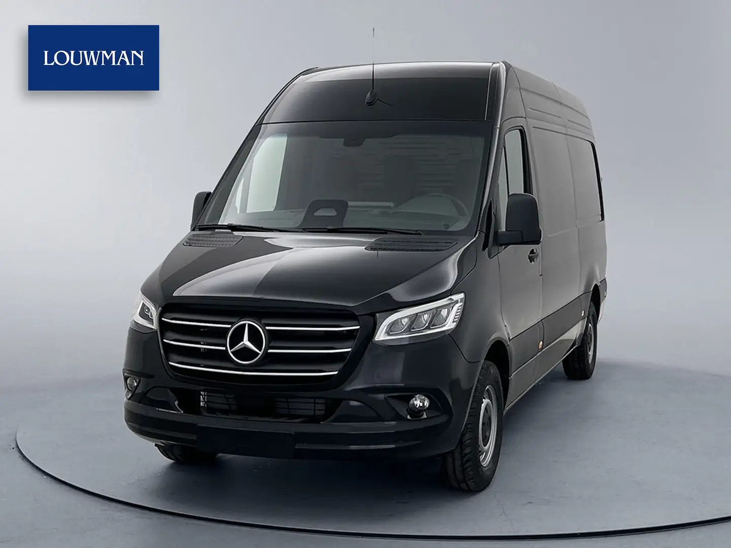 Mercedes-Benz Sprinter 315CDI 150PK Automaat L2H2 PRO | Alarm klasse 3 | Zwart - 1