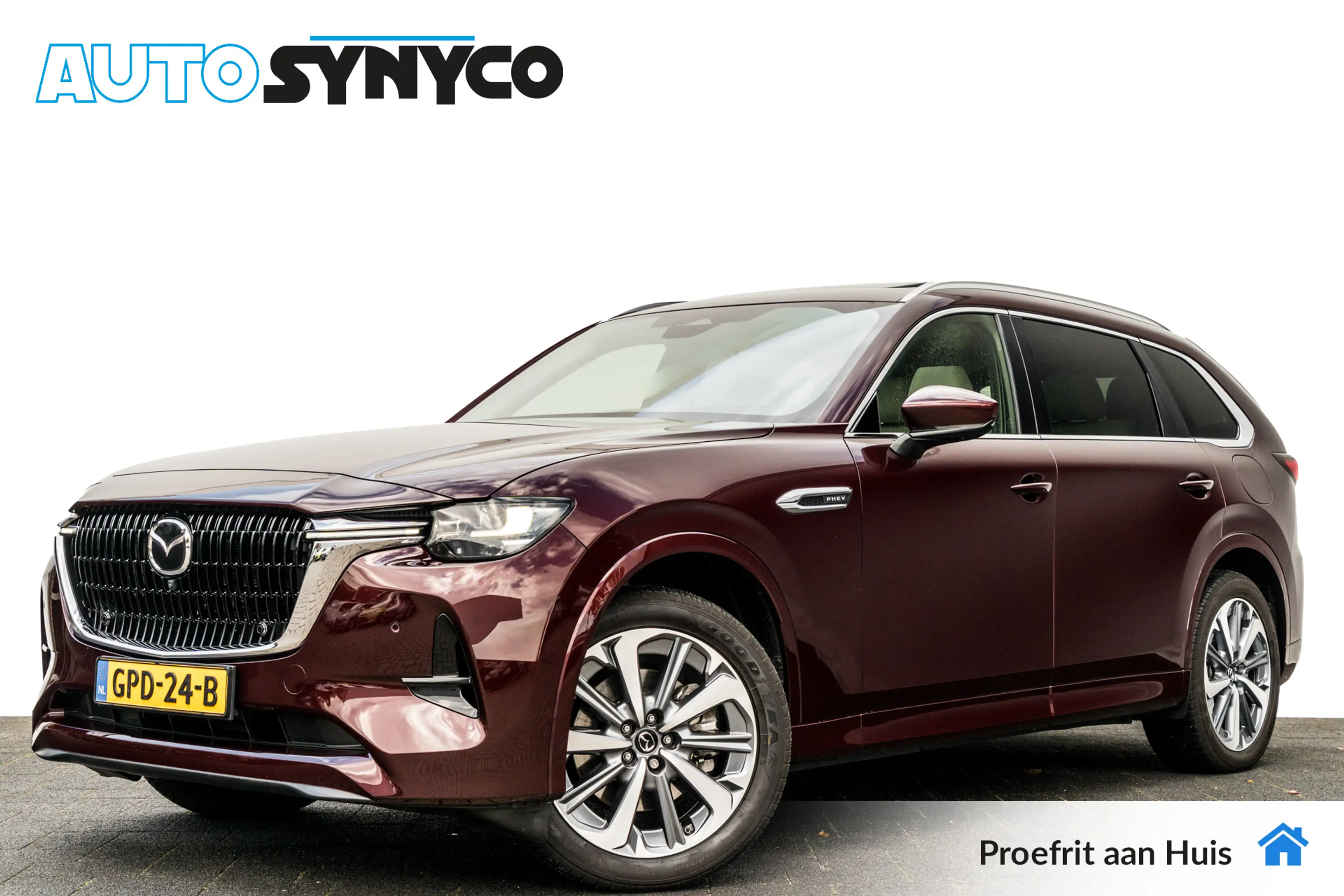 Mazda CX-80 2.5 e-SkyActiv PHEV 7 Persoons Takumi Plus I Panor