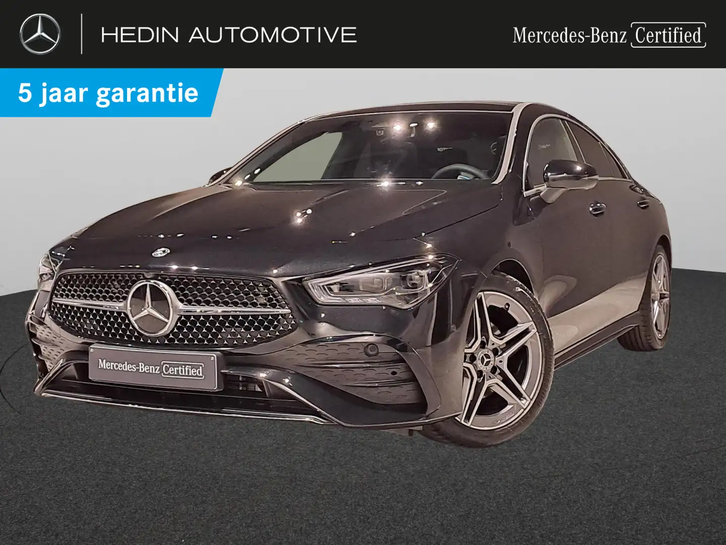 Mercedes-Benz CLA 180 Coupé AMG Line | Panoramisch Dak | Nightpack | Sma Negro - 1