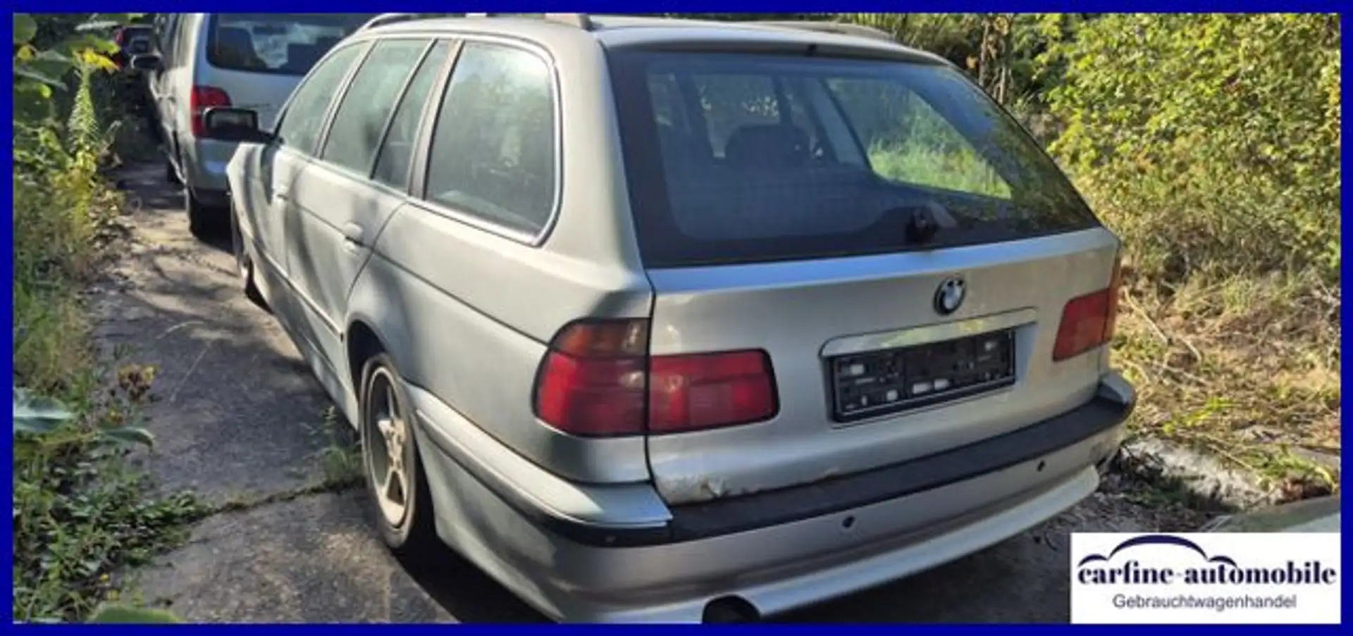 BMW 523 i touring Automatik KEINE HU FAHRBEREIT Ezüst - 2