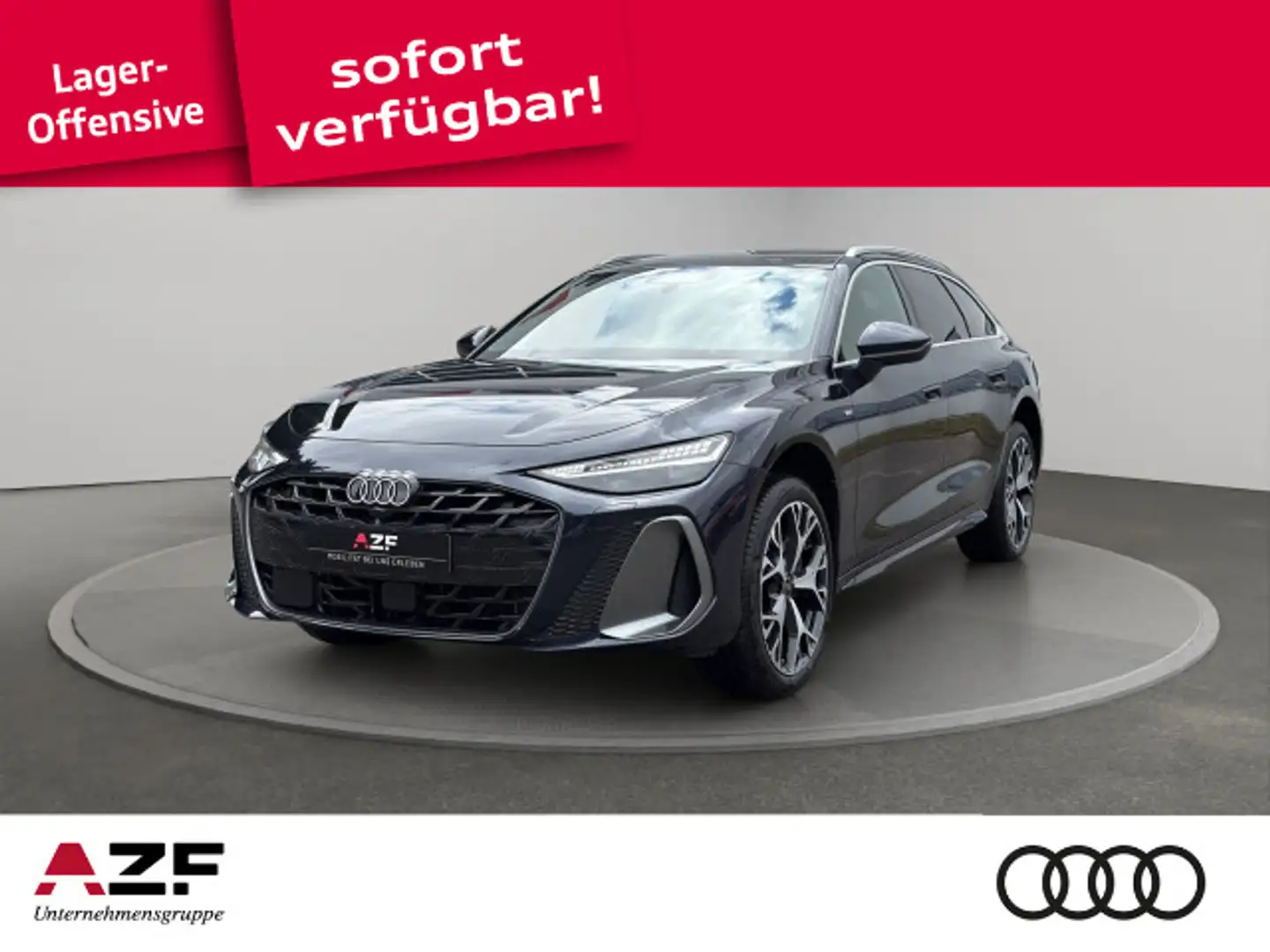 Audi A6 TDI quattro S tronic AHK+Pano+Standheiz Blauw - 1