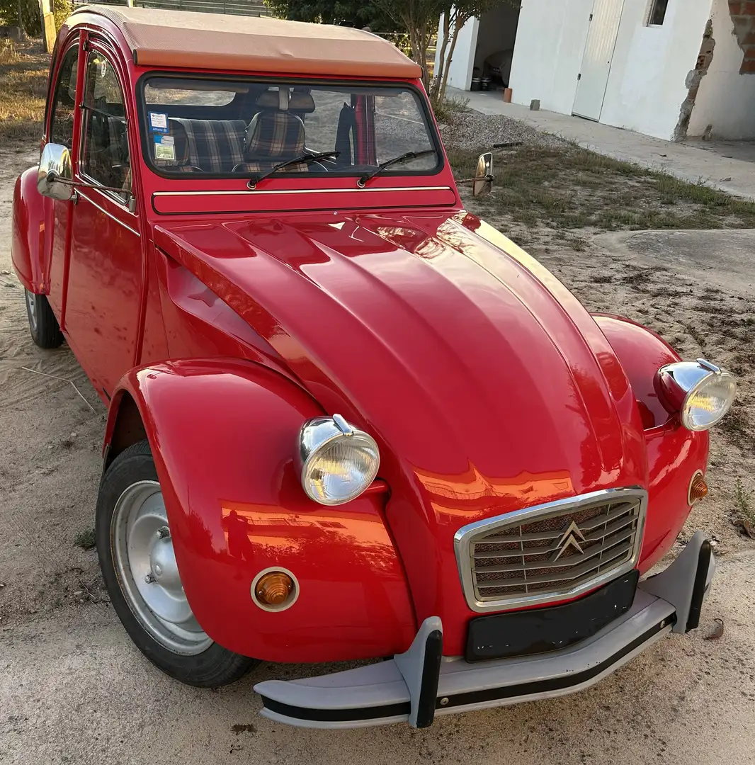 Citroen 2CV Rot - 1