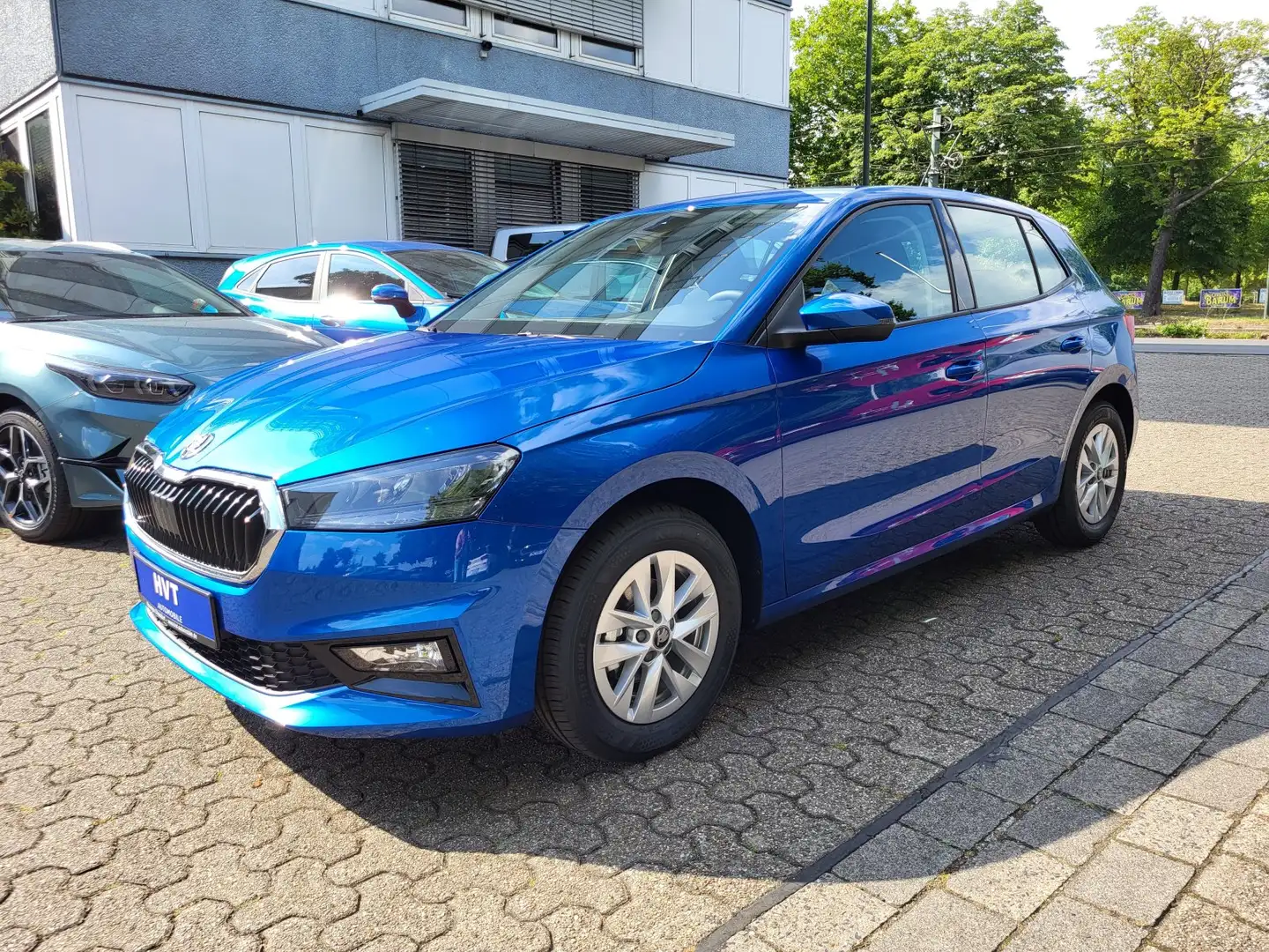 Skoda Fabia 1.0 TSI 70W 5G 130Jahre AHK|LED|SMART LINK|5J GARA Bleu - 1
