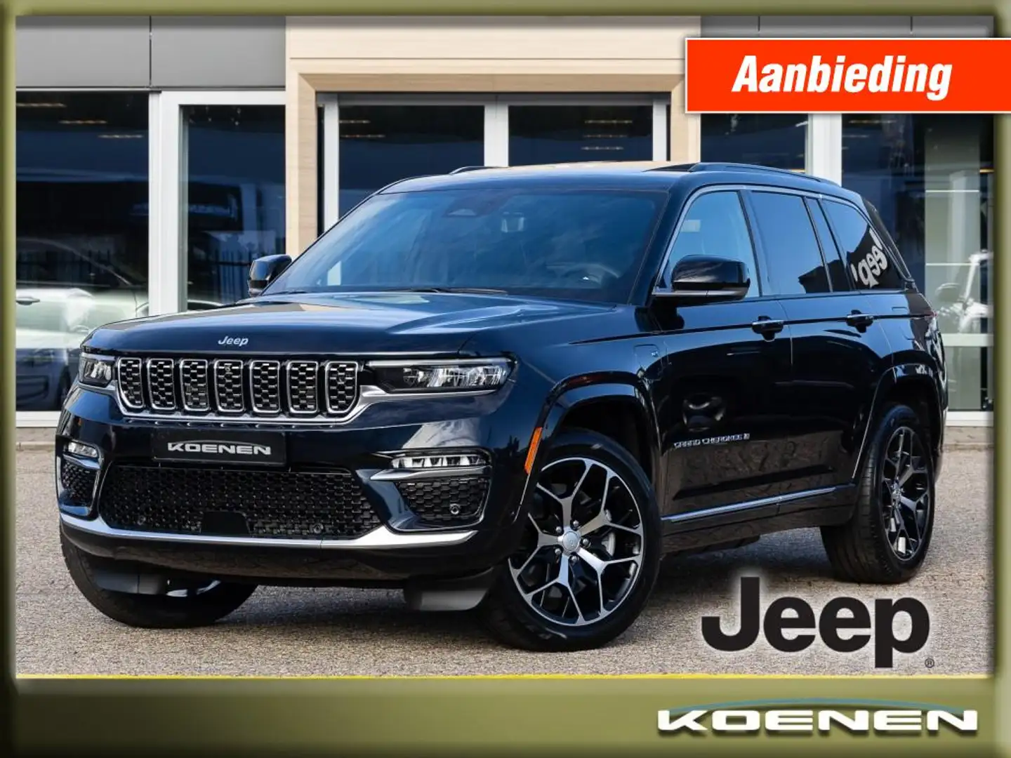 Jeep Grand Cherokee 2.0 SUMMIT RES. 4XE Now or Never Deal! Diamond Bla Noir - 1