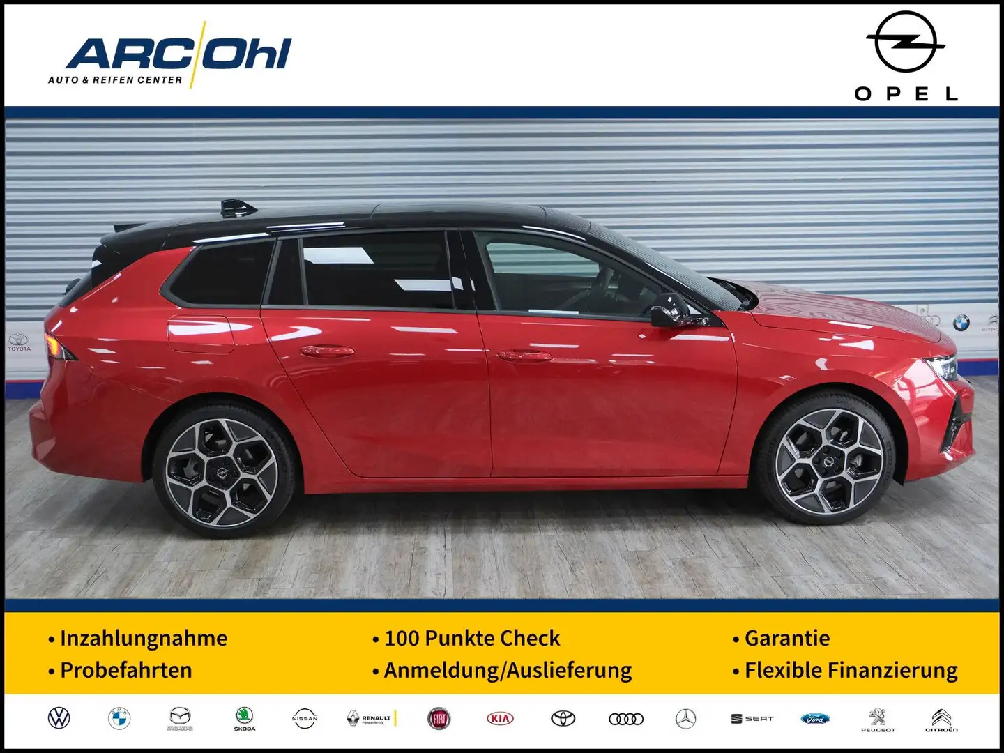 Opel Astra L 1.2 ST Ultimate *NAVI/HEAD-UP/SCHIEBED.* Rot - 1