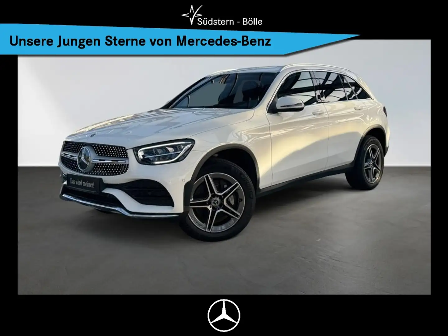 Mercedes-Benz GLC 300 de 4M AMG+KAMERA+MEMORY-SITZE+LED+NAVI Blanc - 1