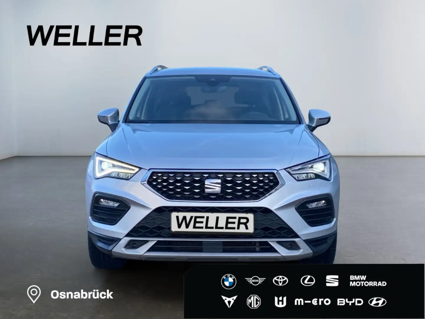 SEAT Ateca 2.0 TSI 4Dr DSG Xperience *LED*Navi*Beats* Silber - 2