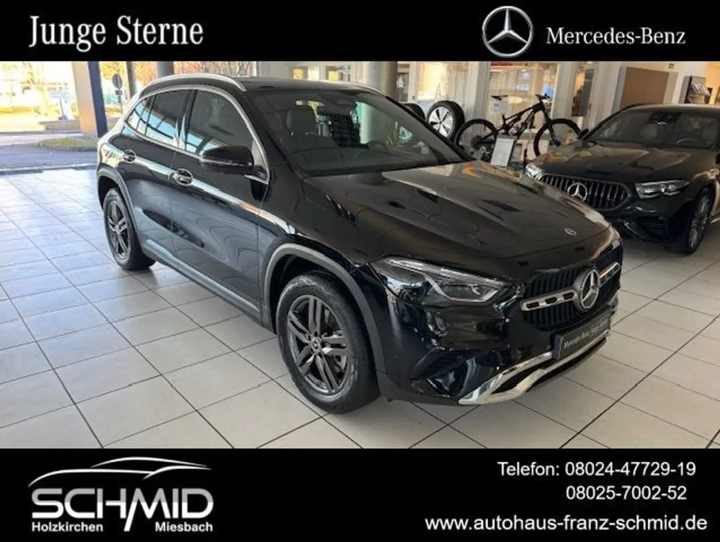 Mercedes-Benz GLA 220 d 4M Progressive Line Adv+ Standhzg Memo Schwarz - 1