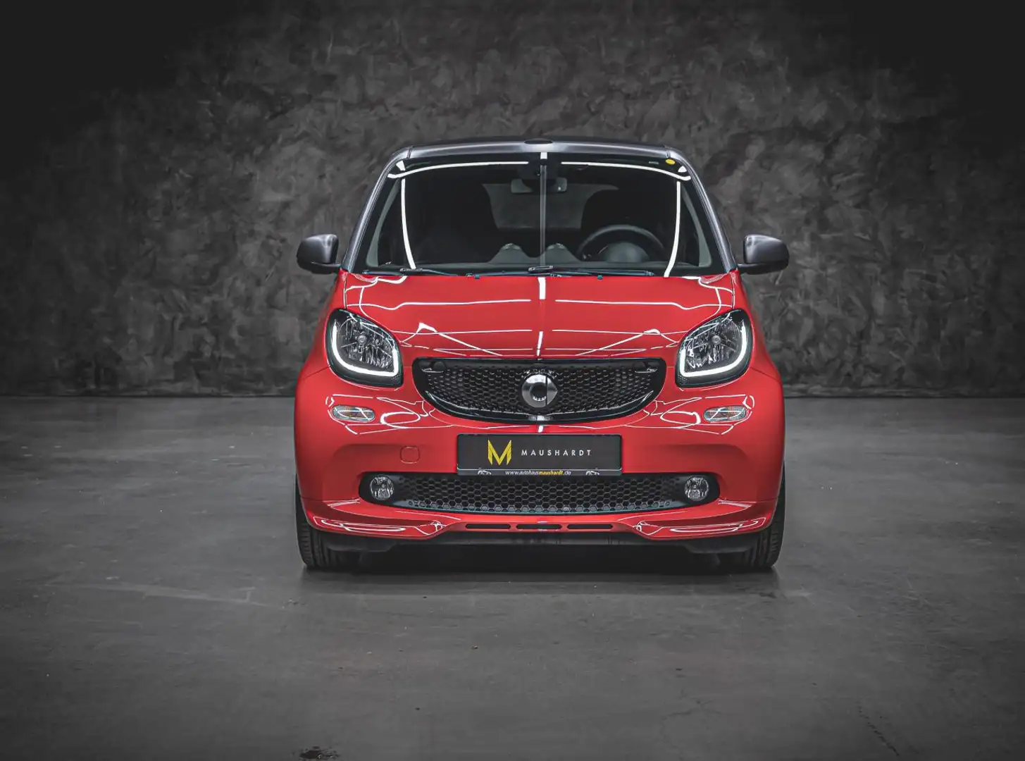 smart forTwo cabrio prime turbo DCT HP121 BRABUS-PACK! Rosso - 2
