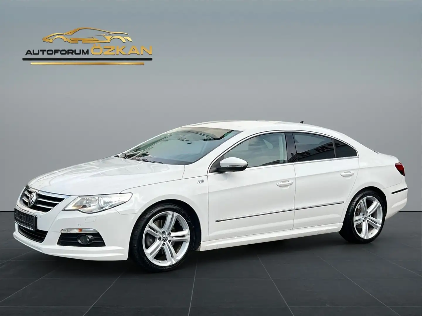 Volkswagen Passat CC 2.0 TDI R-Line ACC-Spurhalte-Navi Weiß - 1