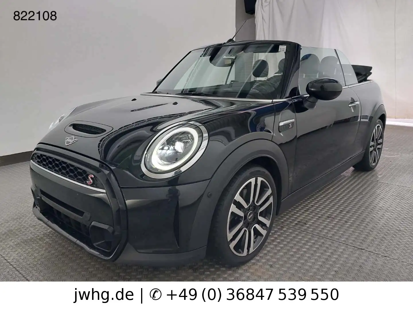 MINI Cooper S Cabriolet Sport Facelift LED HeadUp Kam Schwarz - 1