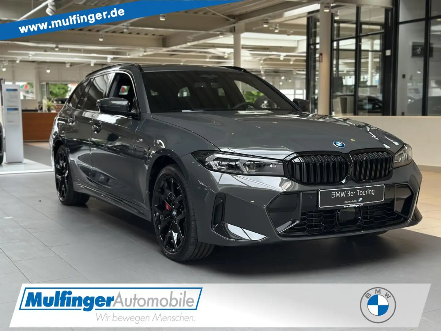 BMW 330 e xD. T. M Sport Pro ACC AHK Ha/Ka PanoD. 19" Grijs - 1