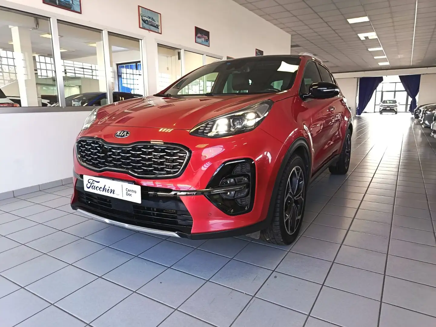 Kia Sportage 1.6 CRDi 136cv GT Line Premium Pack 2wd DCT-7 Rouge - 1