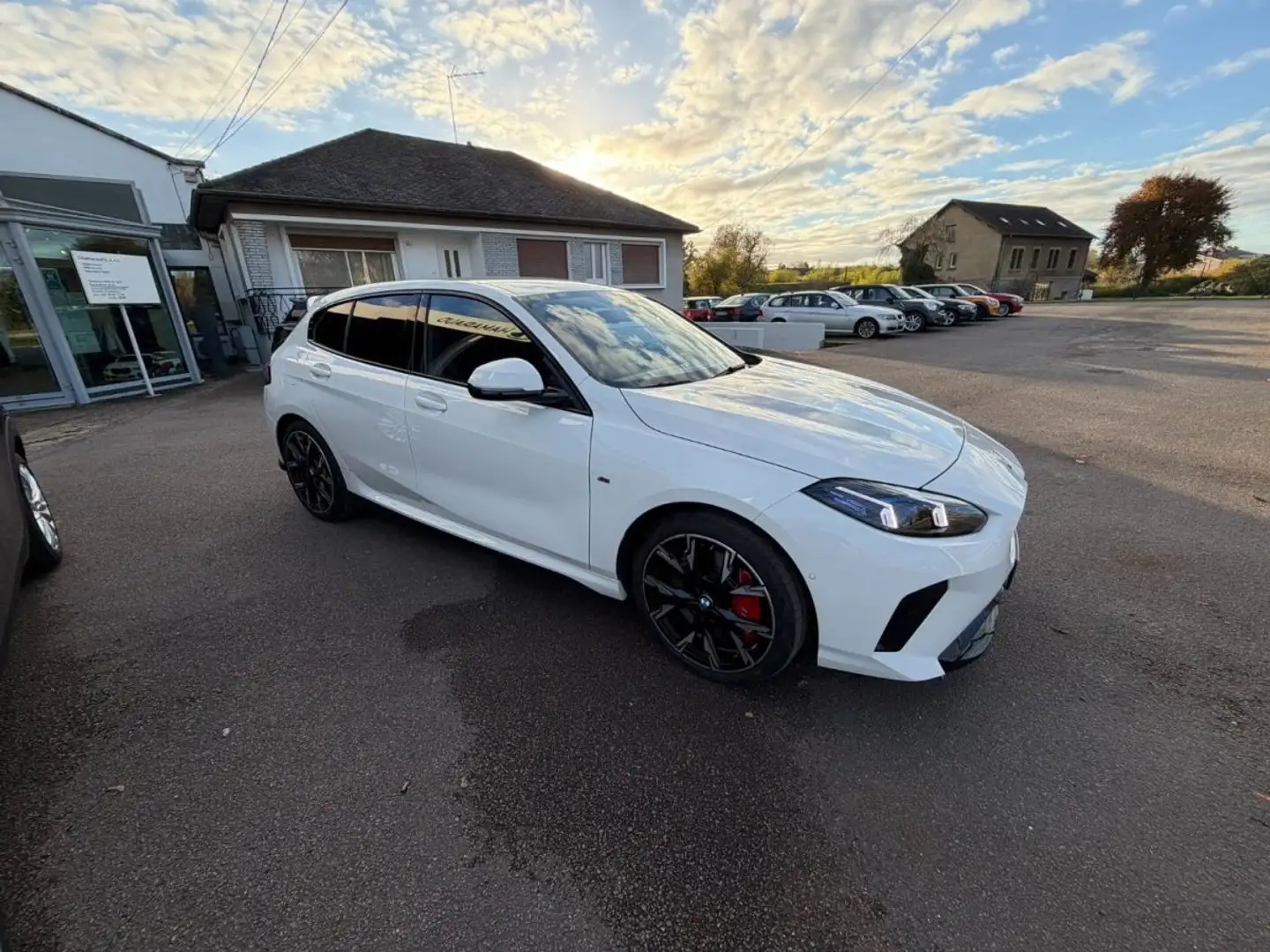 BMW 120 120D 163 DKG MSPORT PRO Blanc - 2