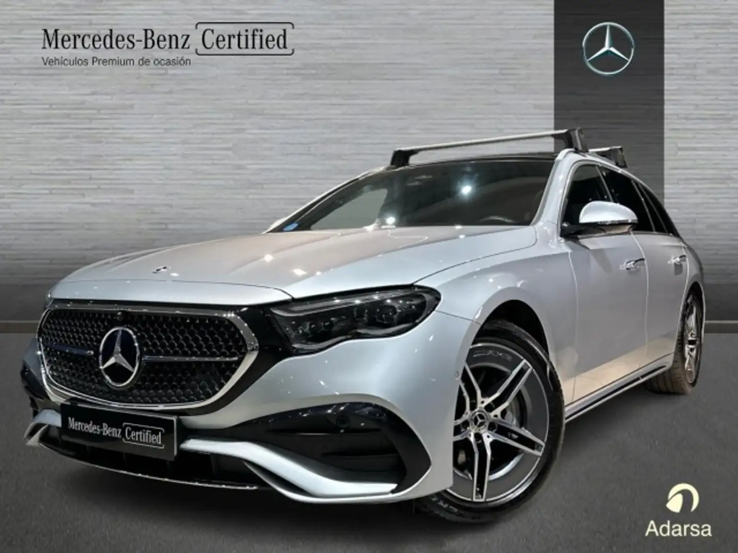 Mercedes-Benz E 300 Estate 300de 4Matic 9G-Tronic Argent - 1
