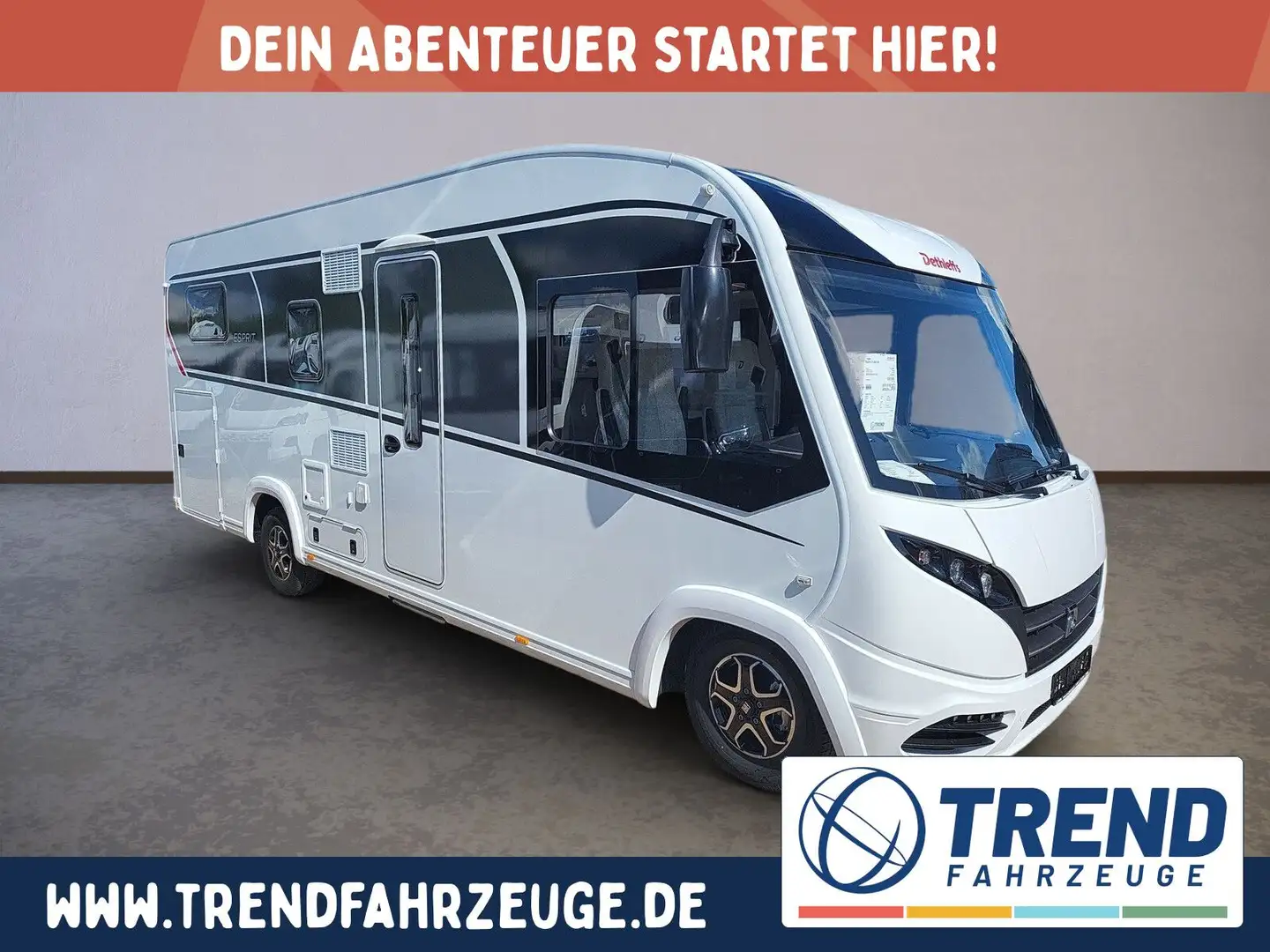 Dethleffs Esprit I 7150-2 EB *Smart BATTERY *Doppelboden Weiß - 1