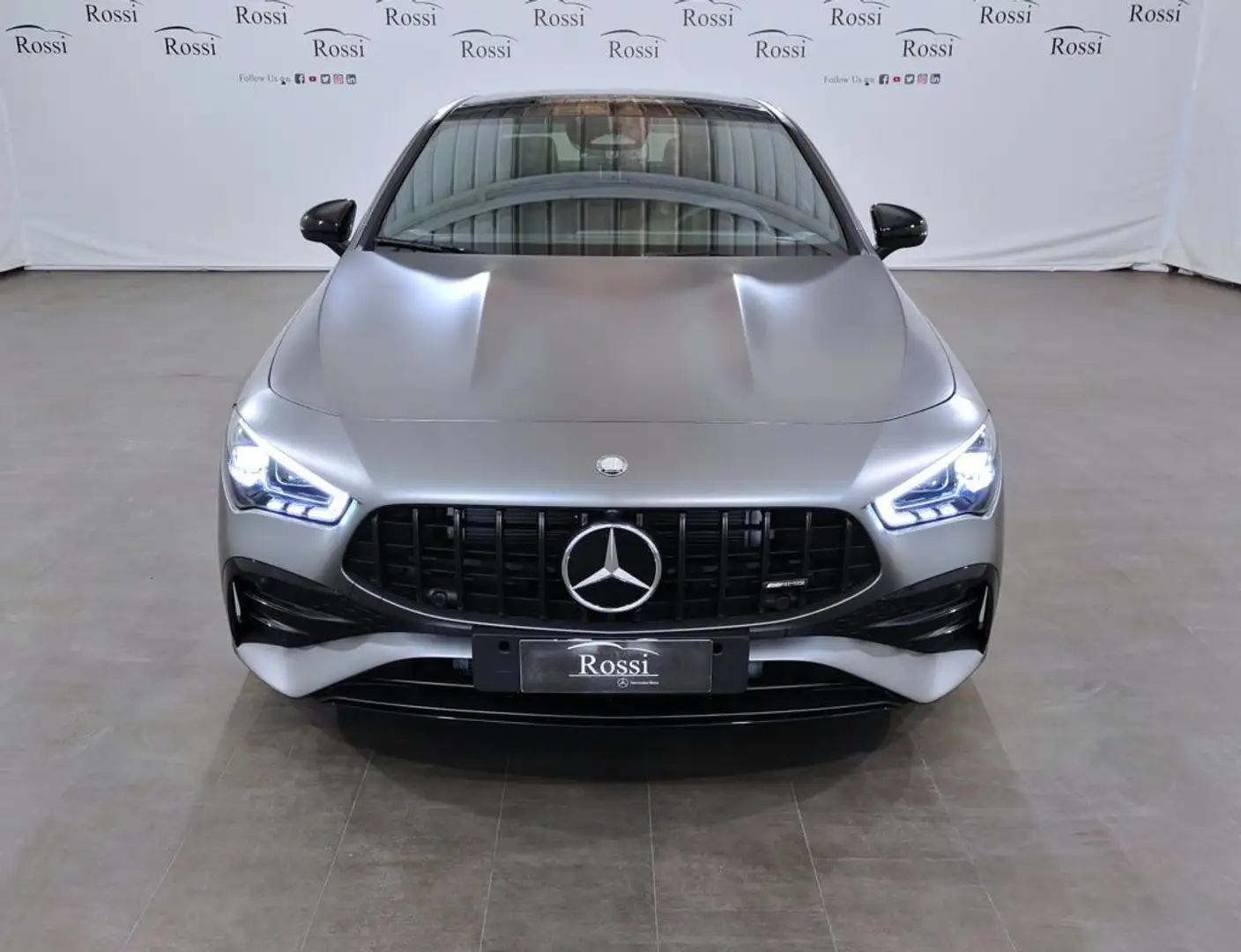 Mercedes-Benz CLA 35 AMG CLA35  4MATIC COUPE siva - 1