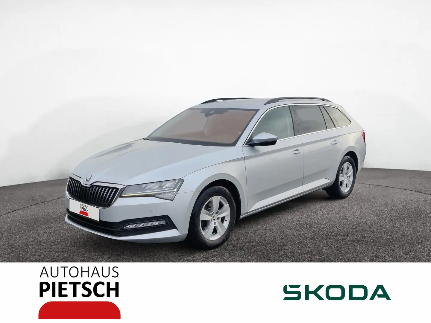 Skoda Superb Combi 2.0 TDI Ambition Silber - 1
