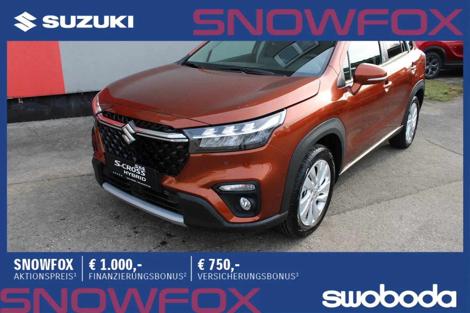 Suzuki S-Cross 1,4 Hybrid ALLGRIP shine Brun - 1