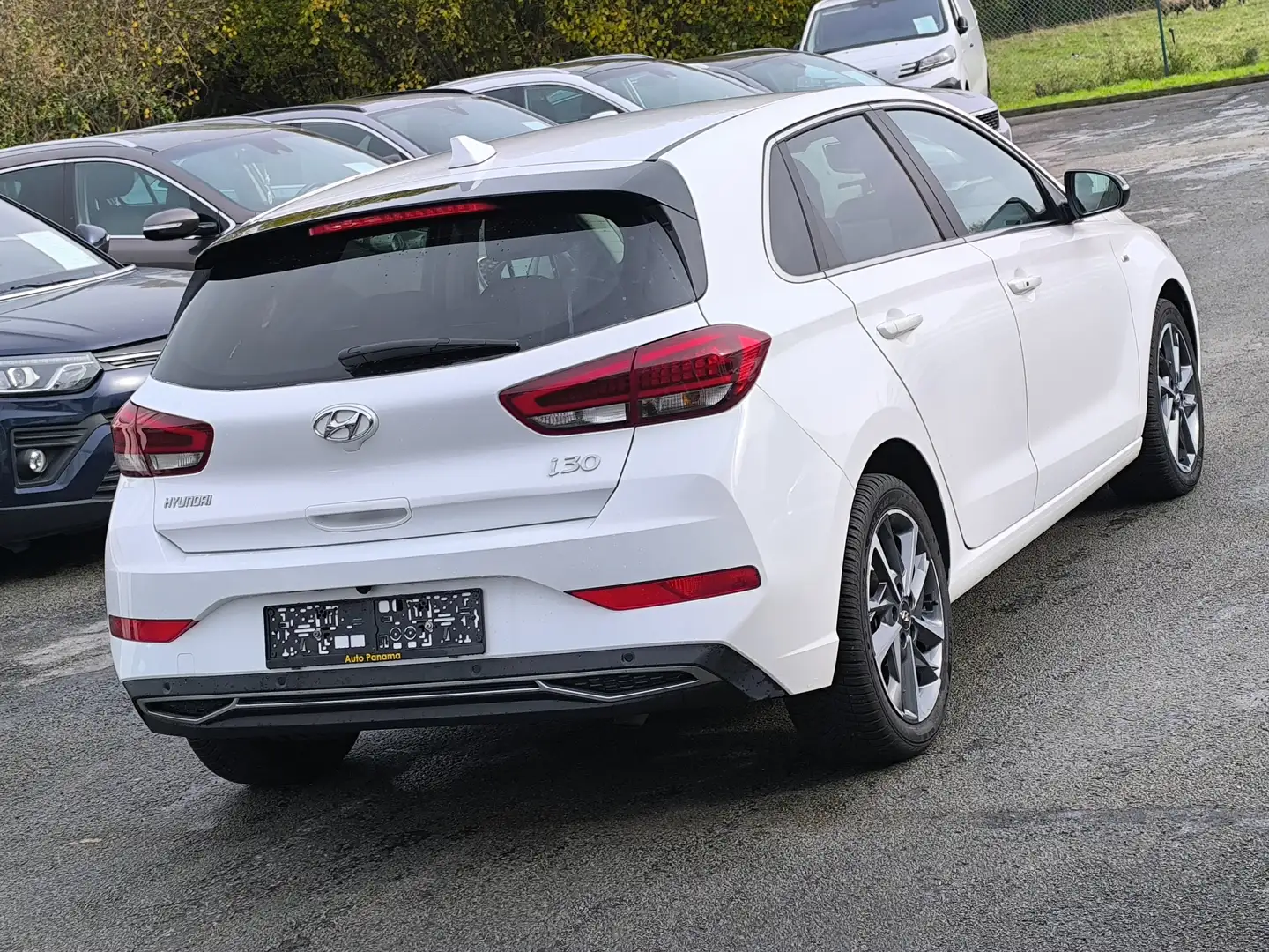 Hyundai i30 i30 1.6 CRDi 136CV  CUIR CLIM GPS PHARE LED FULL Wit - 2