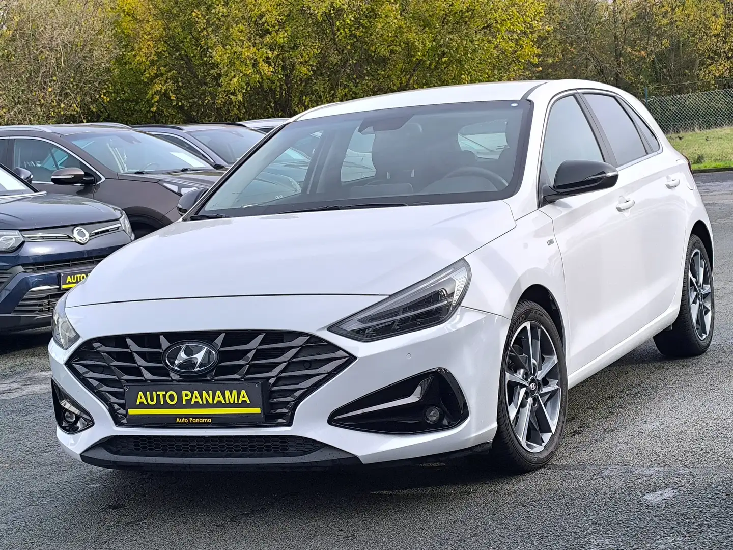 Hyundai i30 i30 1.6 CRDi 136CV  CUIR CLIM GPS PHARE LED FULL Wit - 1