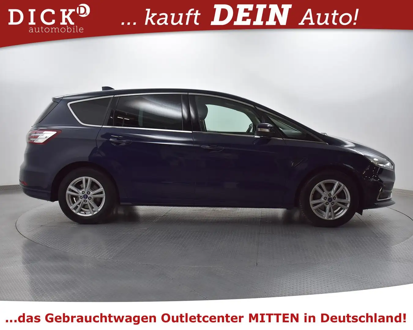 Ford S-Max 2.0d Titan PANO+NAVI+KAM+AHK+SHZ+ Bleu - 2