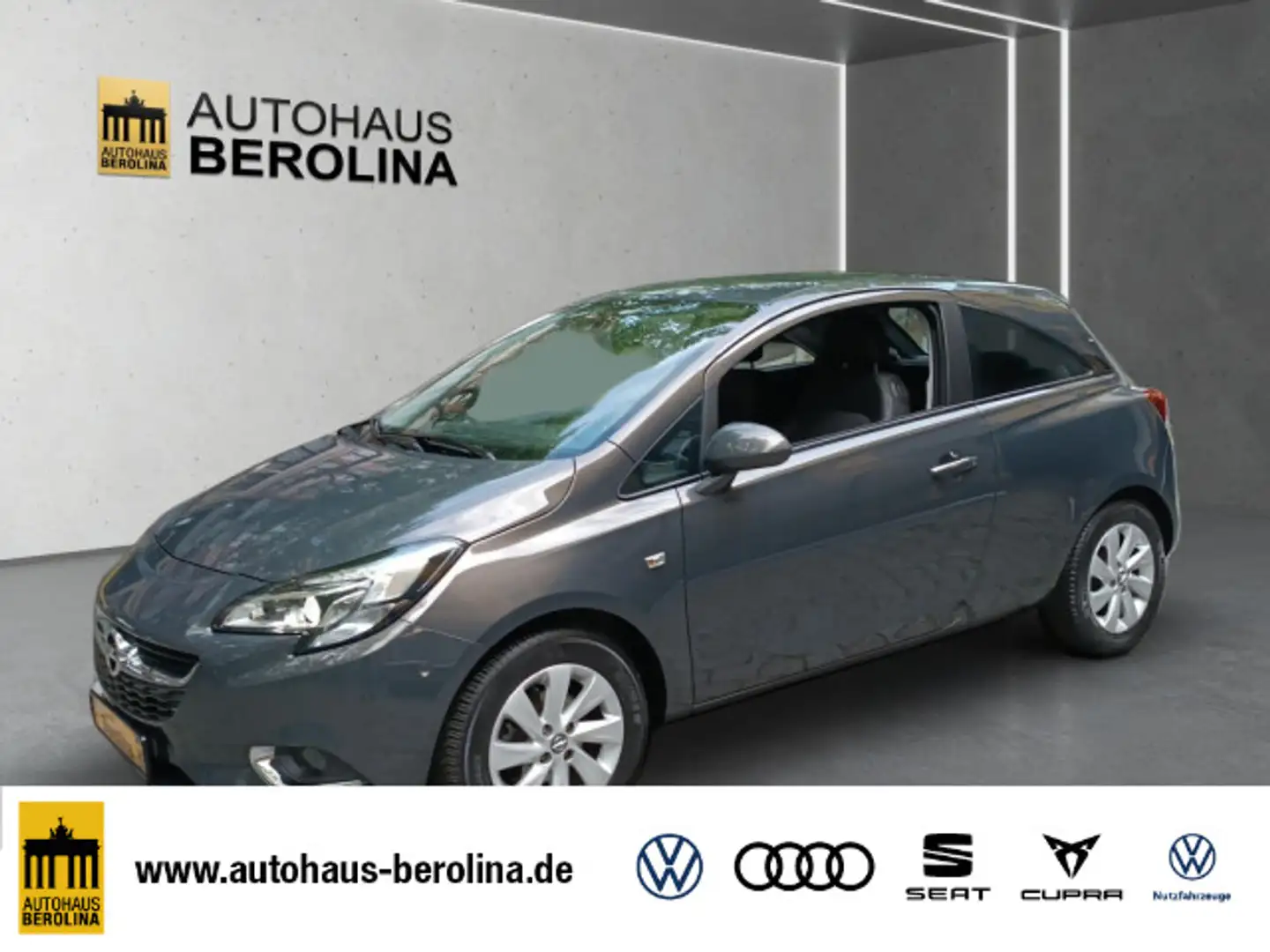Opel Corsa E 1.4 Innovation *GRA*SHZ*PARKASSIST* Zilver - 1