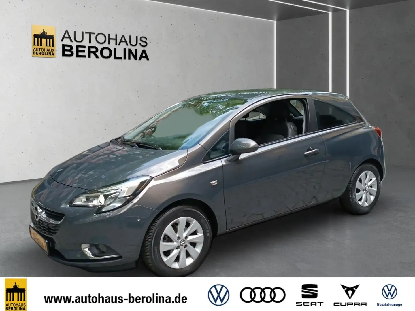 Opel Corsa E 1.4 Innovation *GRA*SHZ*PARKASSIST* Zilver - 2
