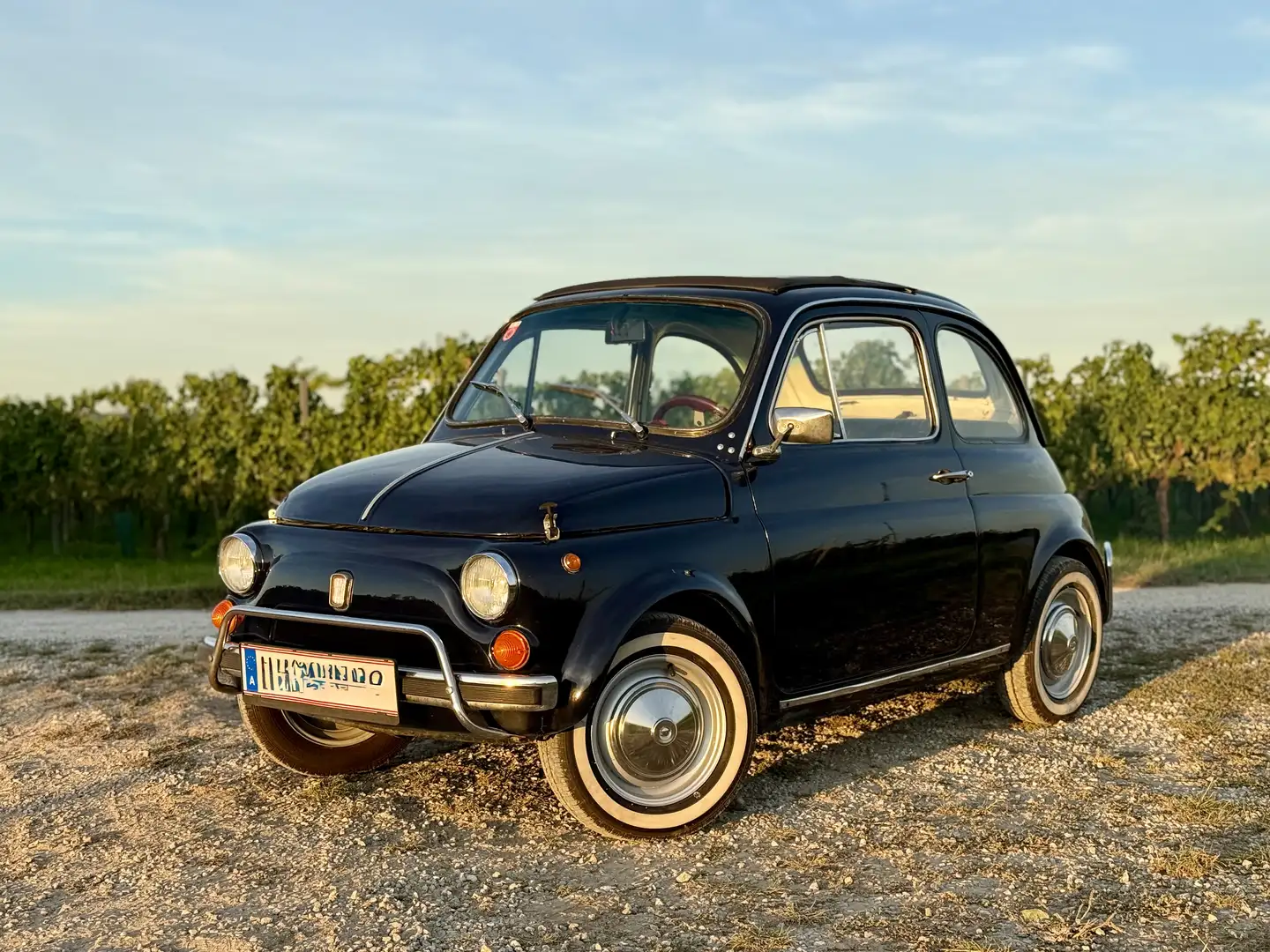 Fiat Cinquecento Fiat Nuova 500L Oldtimer sofort fahrbereit Blau - 1