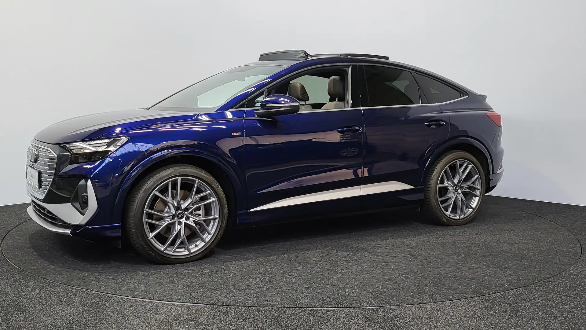 Audi Q4 e-tron 40 Sportback ~ Warmtepomp ~ TopDeal ~ 0 km ~ Bleu - 1