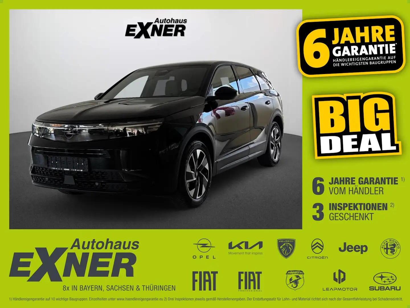 Opel Grandland GS Anhängerkupplung, Allwetterreifen Schwarz - 1