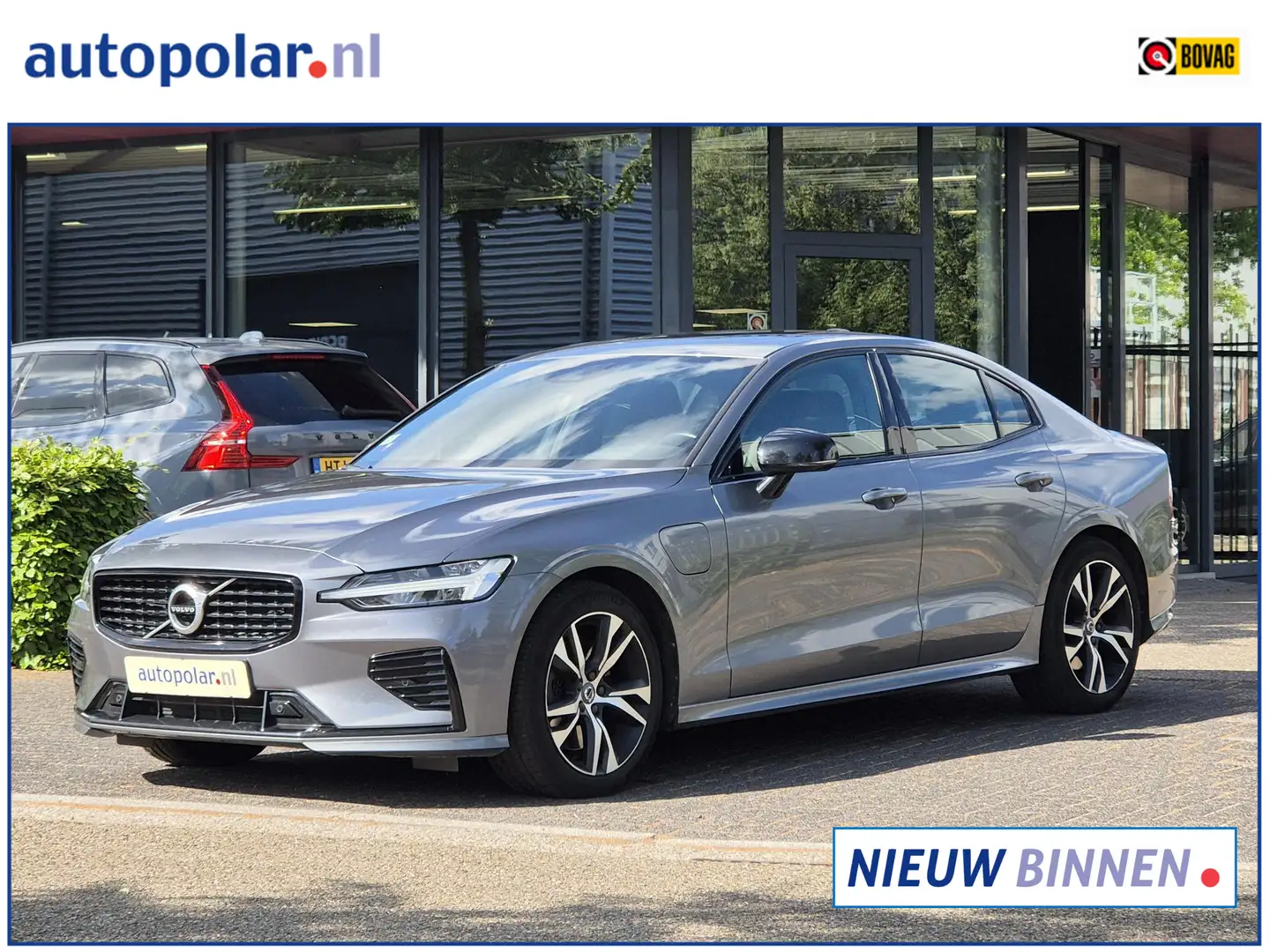 Volvo S60 2.0 Recharge T8 AWD R-Design Massagestoelen/Panoda Grijs - 1